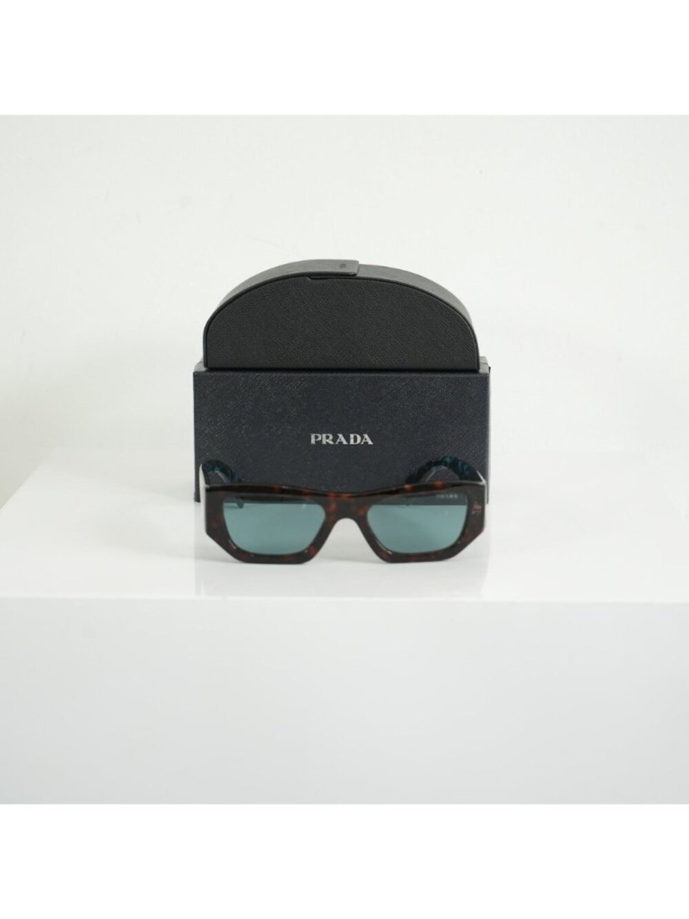 Prada SPR A01 Tortoishell Frame Sunglasses FULL SET - Picture 2 of 9